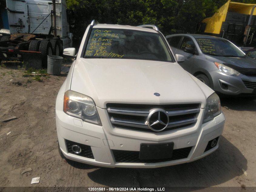 2010 Mercedes-Benz Glk-Class VIN: WDCGG8HB7AF455600 Lot: 12031581