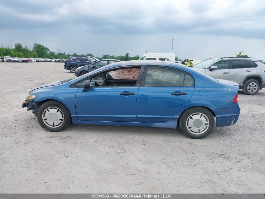 2008 Honda Civic Sdn VIN: 2HGFA16468H007857 Lot: 12031583