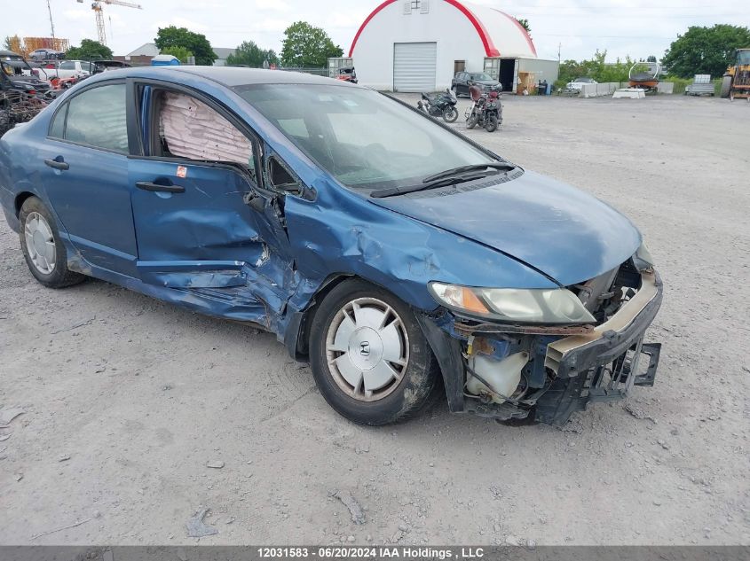 2008 Honda Civic Sdn VIN: 2HGFA16468H007857 Lot: 12031583