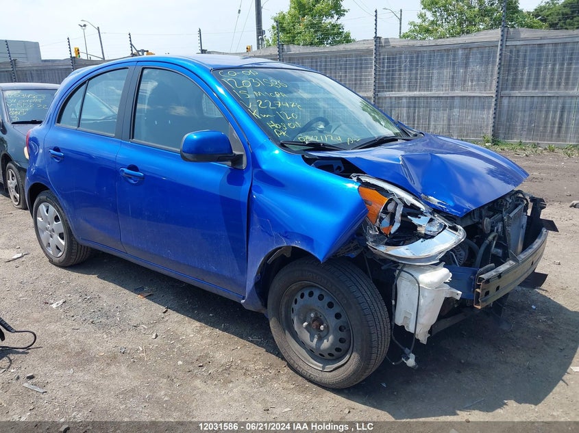 2015 Nissan Micra VIN: 3N1CK3CP2FL227478 Lot: 12031586