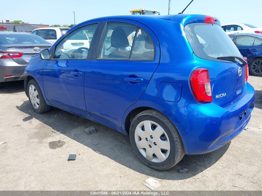 2015 Nissan Micra VIN: 3N1CK3CP2FL227478 Lot: 12031586