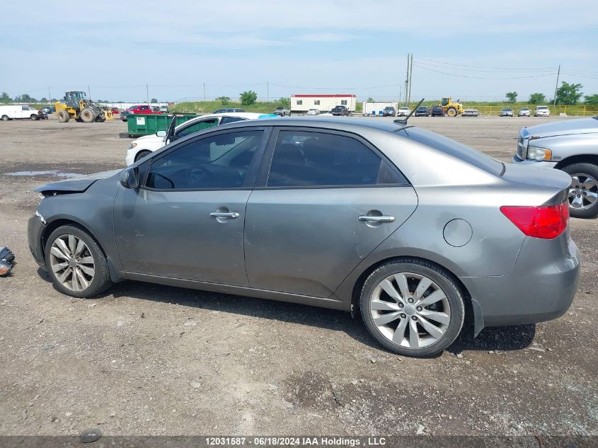2011 Kia Forte VIN: KNAFW4A39B5406306 Lot: 12031587