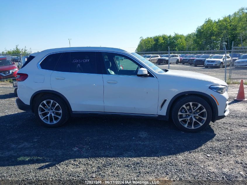 2019 BMW X5 xDrive40I VIN: 5UXCR6C51KLL12759 Lot: 12031588
