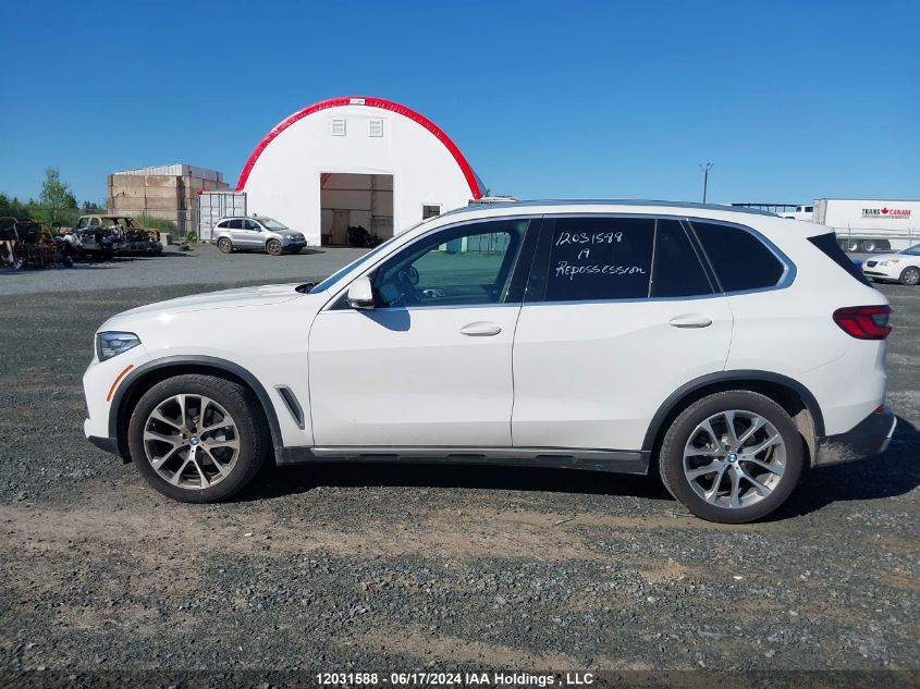 2019 BMW X5 xDrive40I VIN: 5UXCR6C51KLL12759 Lot: 12031588