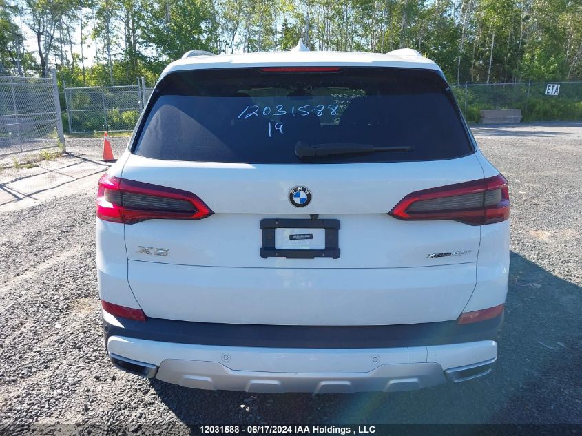 2019 BMW X5 xDrive40I VIN: 5UXCR6C51KLL12759 Lot: 12031588