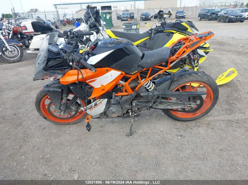 2018 Ktm 390 Duke VIN: MD2JYJ407JC296190 Lot: 12031595
