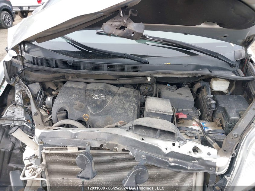 2019 Toyota Sienna Le VIN: 5TDKZ3DC4KS994947 Lot: 12031600