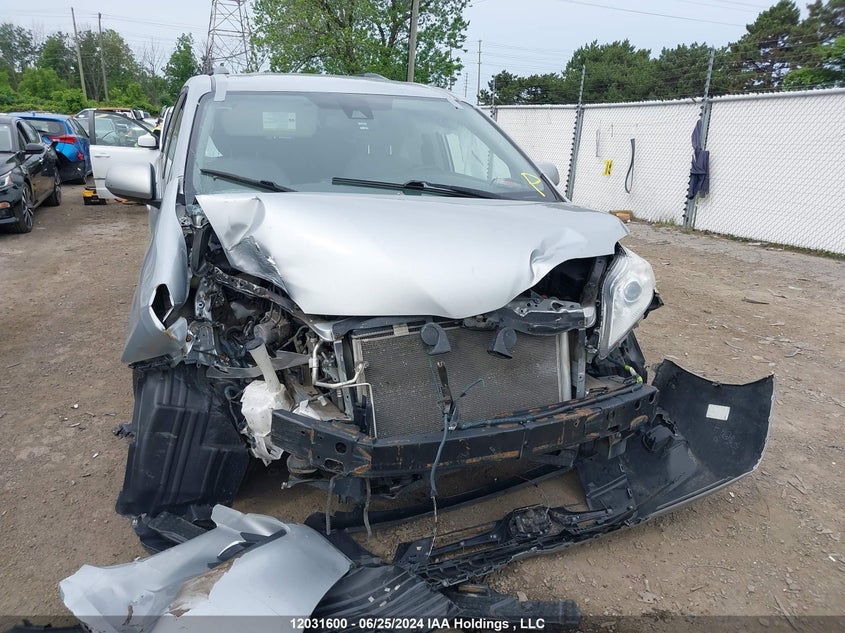 2019 Toyota Sienna Le VIN: 5TDKZ3DC4KS994947 Lot: 12031600