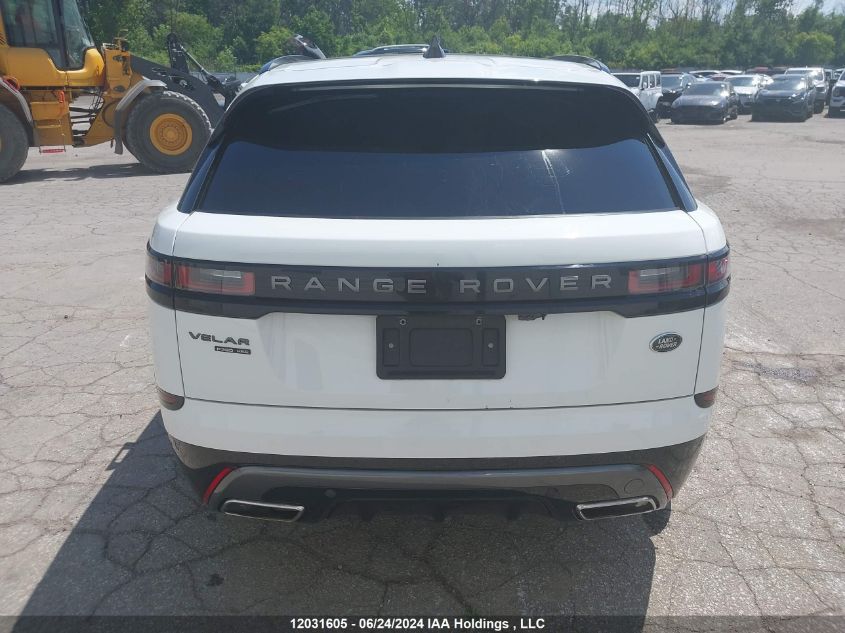 2019 Land Rover Range Rover Velar VIN: SALYM2EV7KA218742 Lot: 12031605