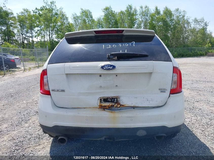 2011 Ford Edge Sel VIN: 2FMDK4JC6BBA54606 Lot: 12031617