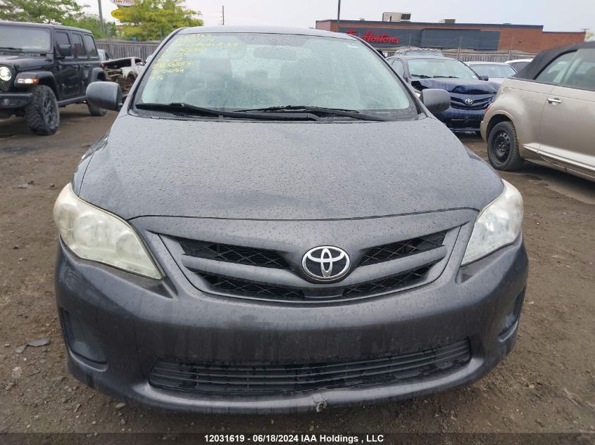 2011 Toyota Corolla Le VIN: 2T1BU4EE3BC743351 Lot: 12031619