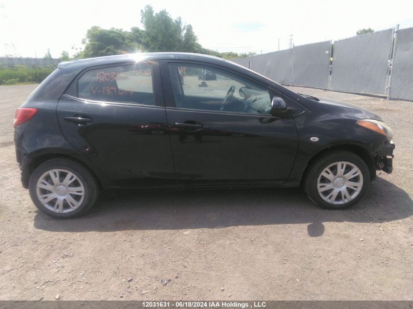 2014 Mazda Mazda2 VIN: JM1DE1KY3E0189617 Lot: 12031631