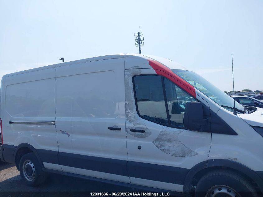 2017 Ford Transit T-250 VIN: 1FTYR2CM0HKA74778 Lot: 12031636