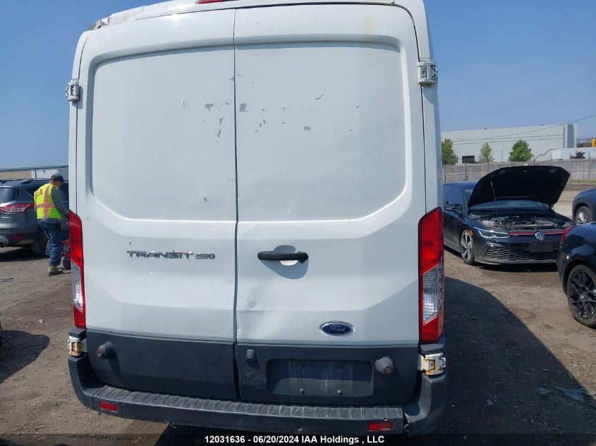 2017 Ford Transit T-250 VIN: 1FTYR2CM0HKA74778 Lot: 12031636