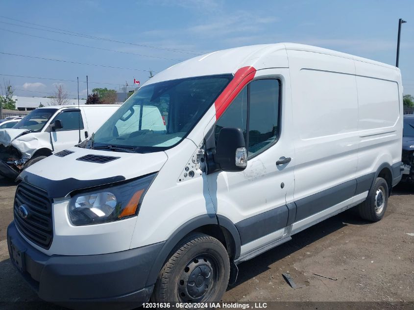 2017 Ford Transit T-250 VIN: 1FTYR2CM0HKA74778 Lot: 12031636