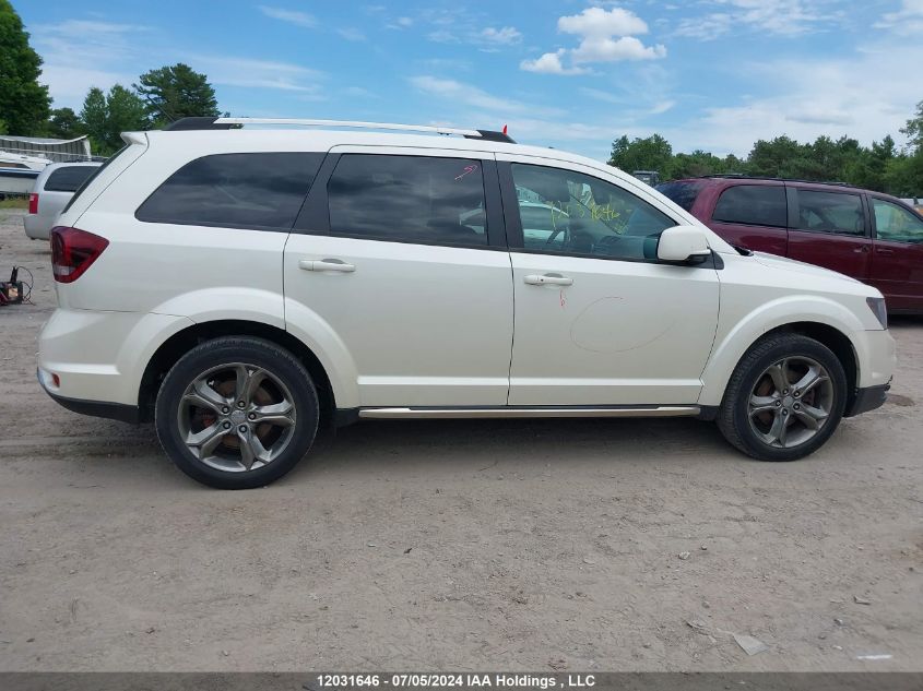 2017 Dodge Journey Crossroad VIN: 3C4PDDGGXHT542315 Lot: 12031646