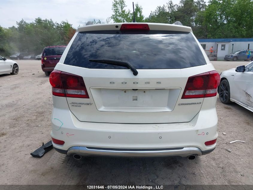 2017 Dodge Journey Crossroad VIN: 3C4PDDGGXHT542315 Lot: 12031646