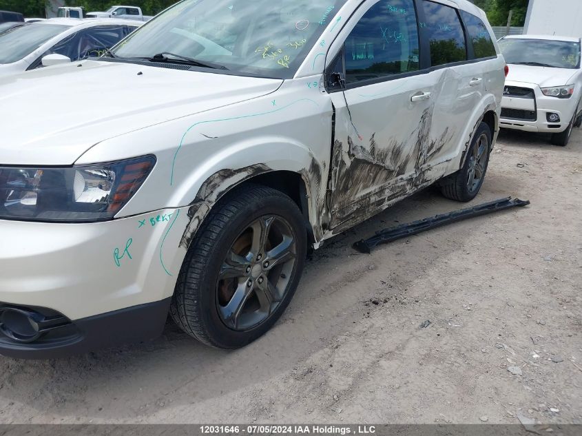 2017 Dodge Journey Crossroad VIN: 3C4PDDGGXHT542315 Lot: 12031646