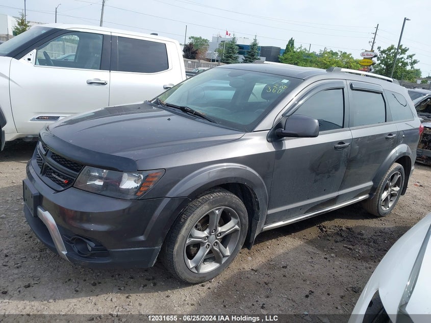 2016 Dodge Journey Crossroad VIN: 3C4PDDGG1GT168076 Lot: 12031655