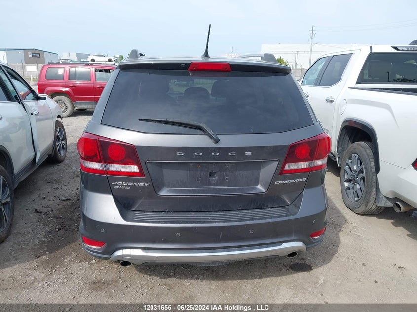 2016 Dodge Journey Crossroad VIN: 3C4PDDGG1GT168076 Lot: 12031655