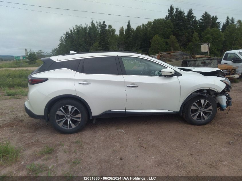 2020 Nissan Murano Sv VIN: 5N1AZ2BS6LN137287 Lot: 12031660