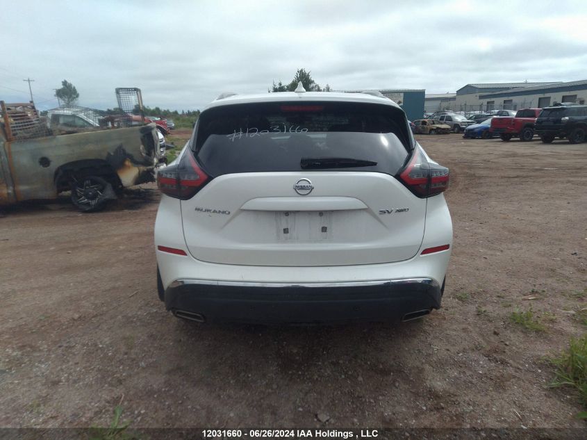 2020 Nissan Murano Sv VIN: 5N1AZ2BS6LN137287 Lot: 12031660