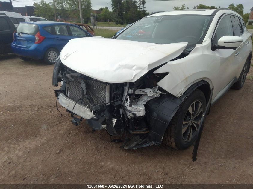 2020 Nissan Murano Sv VIN: 5N1AZ2BS6LN137287 Lot: 12031660