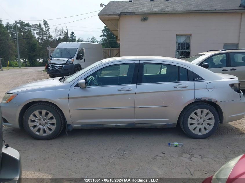 2011 Chrysler 200 Lx VIN: 1C3BC4FB8BN546300 Lot: 12031661