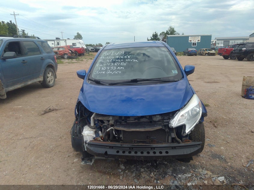 2015 Nissan Versa Note VIN: 3N1CE2CP1FL438186 Lot: 12031668