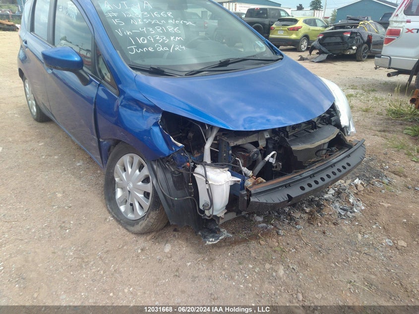 2015 Nissan Versa Note VIN: 3N1CE2CP1FL438186 Lot: 12031668