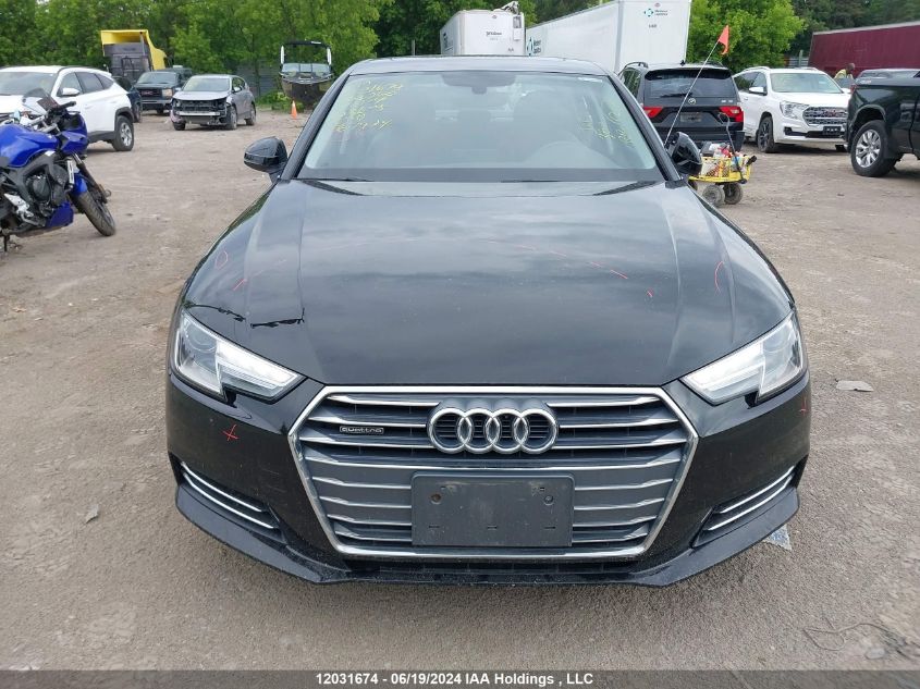 2017 Audi A4 VIN: WAUANAF47HN063260 Lot: 12031674