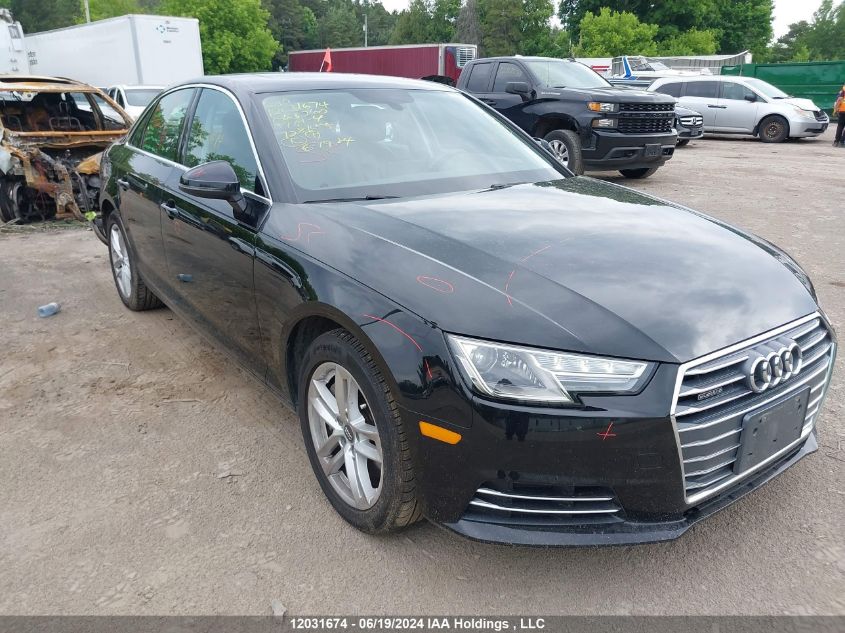 2017 Audi A4 VIN: WAUANAF47HN063260 Lot: 12031674