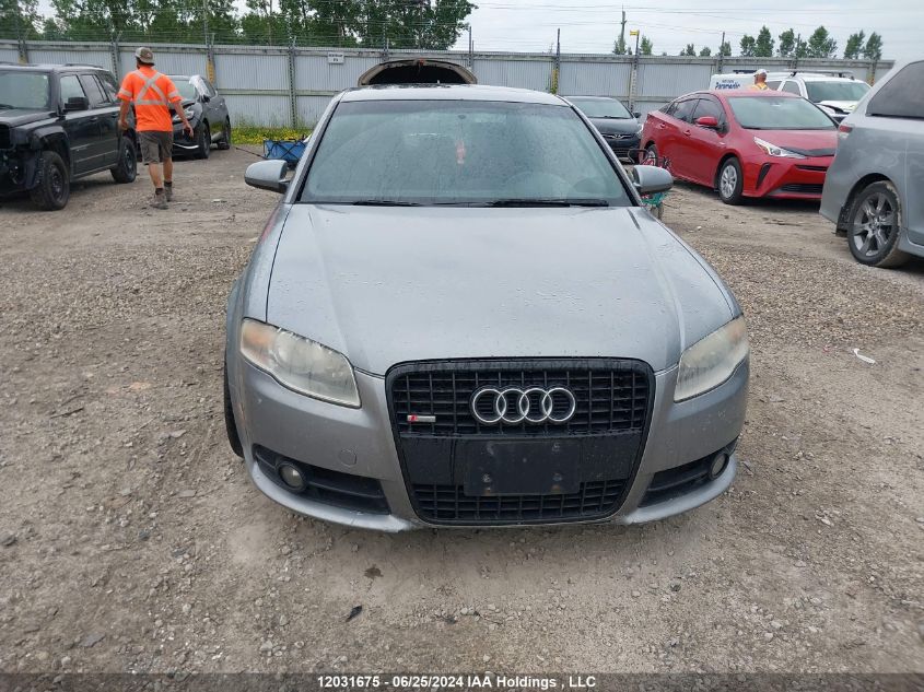 2007 Audi A4 VIN: WAUDH78E37A246609 Lot: 12031675