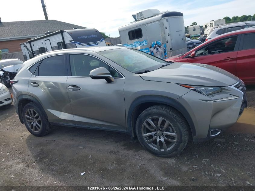2015 Lexus Nx 200T VIN: JTJBARBZ3F2040007 Lot: 12031676