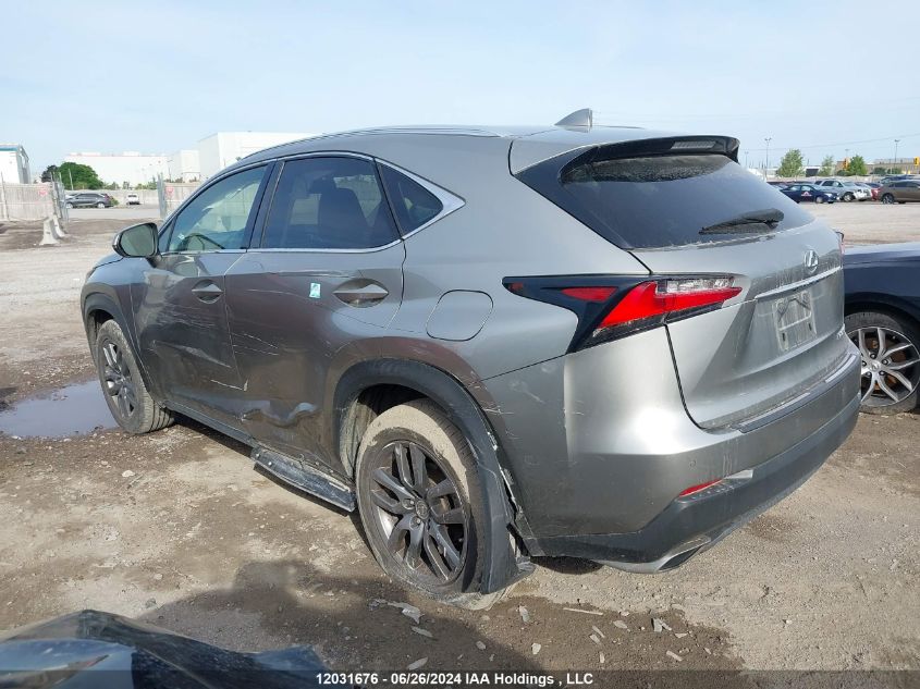 2015 Lexus Nx 200T VIN: JTJBARBZ3F2040007 Lot: 12031676