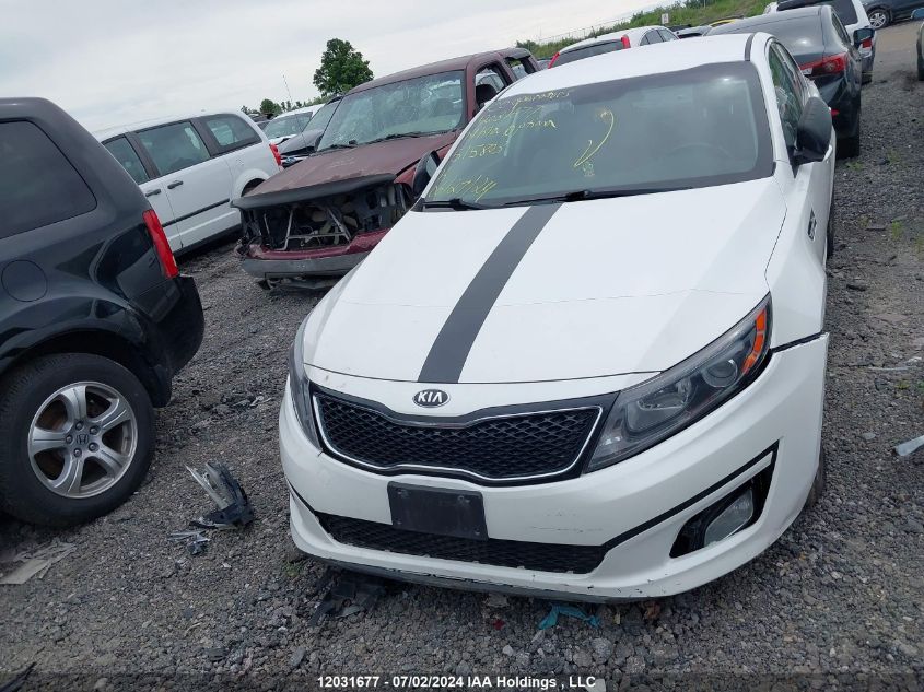 2014 Kia Optima VIN: KNAGN4A70E5515803 Lot: 12031677