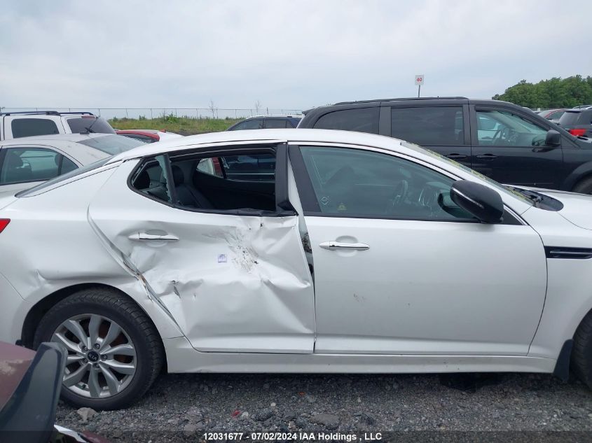 2014 Kia Optima VIN: KNAGN4A70E5515803 Lot: 12031677