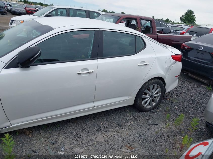2014 Kia Optima VIN: KNAGN4A70E5515803 Lot: 12031677