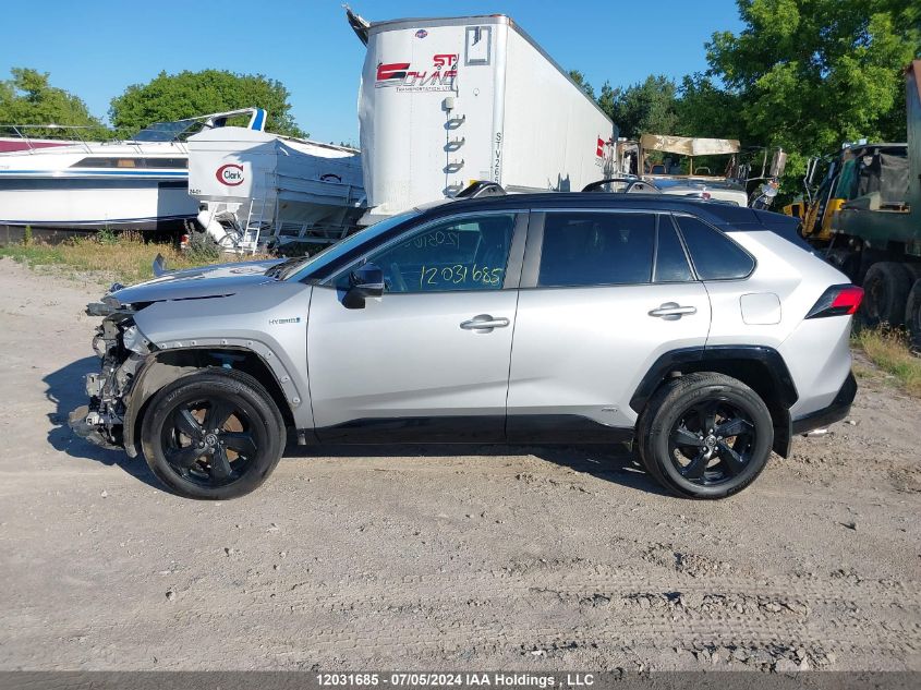 2021 Toyota Rav4 Hybrid Xle VIN: 2T3RWRFV0MW120217 Lot: 12031685