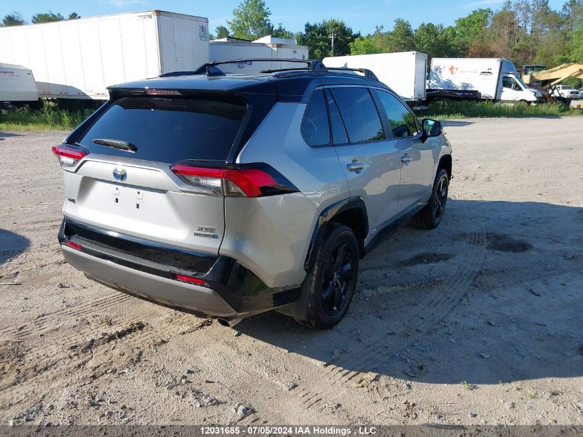 2021 Toyota Rav4 Hybrid Xle VIN: 2T3RWRFV0MW120217 Lot: 12031685