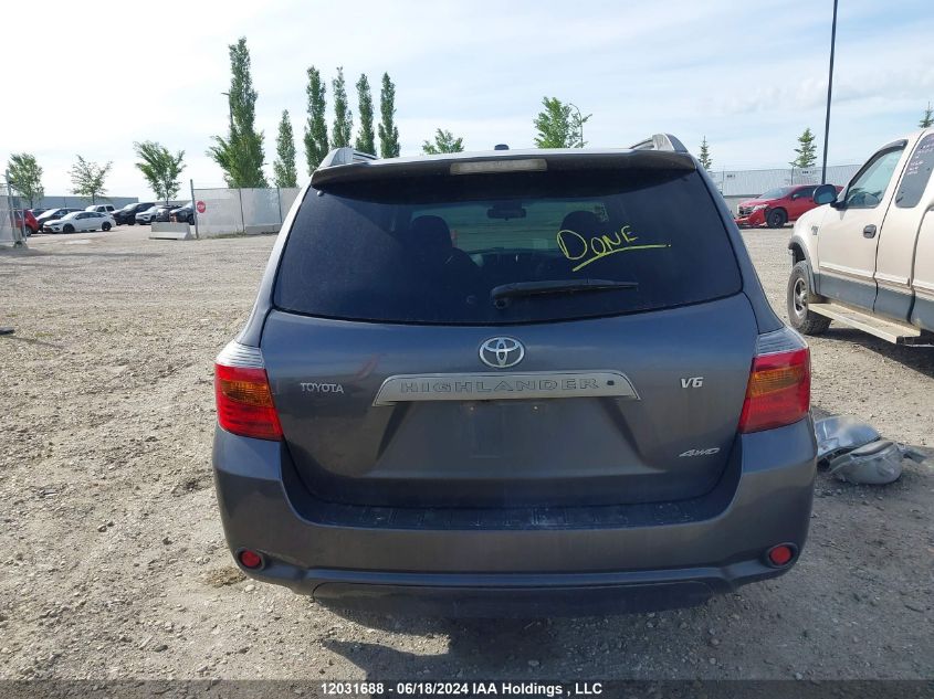 2009 Toyota Highlander V6 Sport VIN: JTEES43A792148901 Lot: 12031688