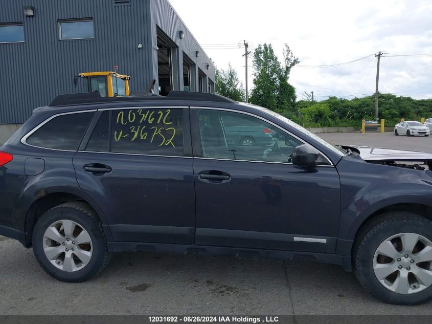 2010 Subaru Legacy Outback VIN: 4S4BRHBC3A3316752 Lot: 12031692