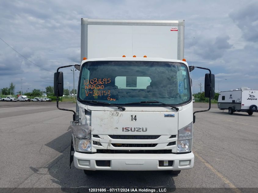 2020 Isuzu Nrr VIN: JALE5W166L7301153 Lot: 12031695