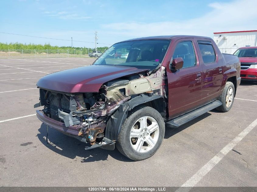 2013 Honda Ridgeline Rtl VIN: 5FPYK1F55DB501700 Lot: 12031704