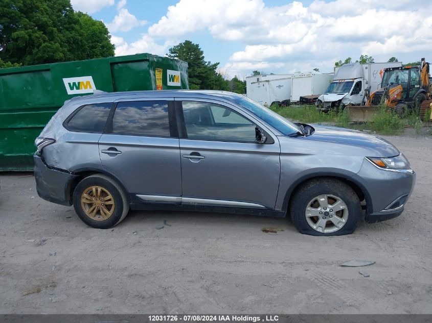 2017 Mitsubishi Outlander Es VIN: JA4AZ2A3XHZ604767 Lot: 12031726