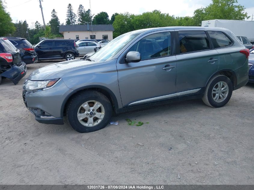 2017 Mitsubishi Outlander Es VIN: JA4AZ2A3XHZ604767 Lot: 12031726