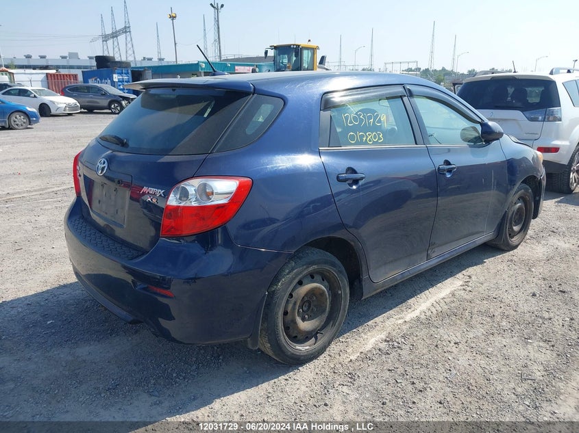 2009 Toyota Matrix Xr VIN: 2T1KE40E09C017803 Lot: 12031729