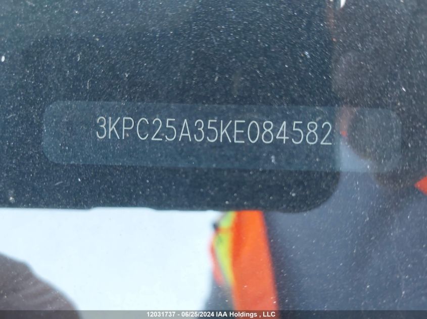 2019 Hyundai Accent Preferred VIN: 3KPC25A35KE084582 Lot: 12031737