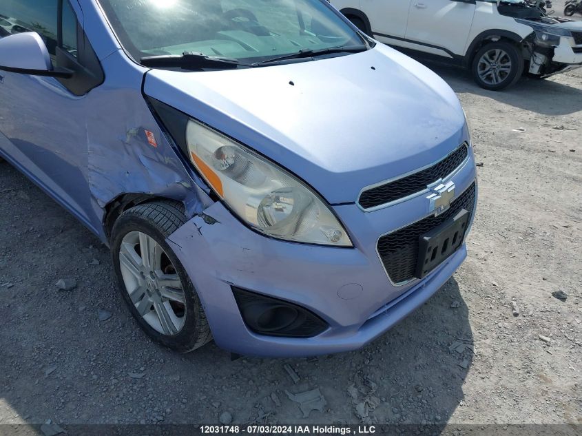 2014 Chevrolet Spark VIN: KL8CD6S9XEC516106 Lot: 12031748