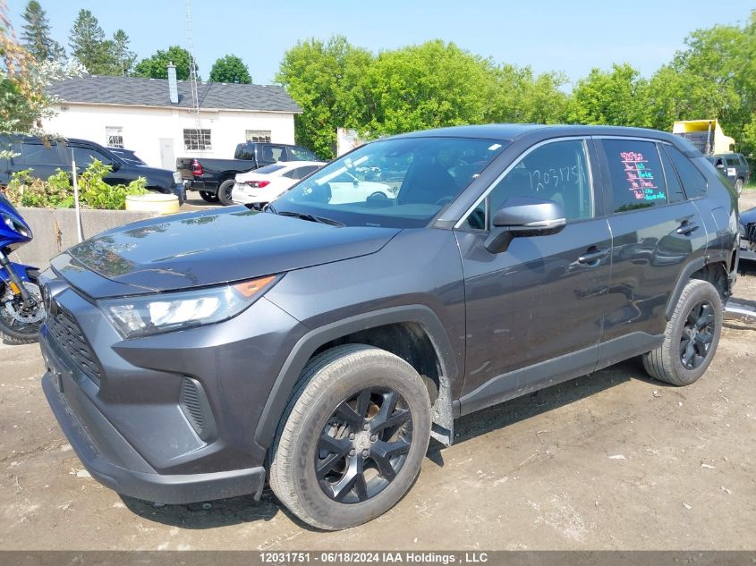 2022 Toyota Rav4 Le VIN: 2T3B1RFV3NC318745 Lot: 12031751